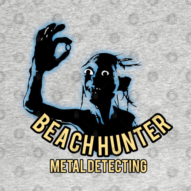 Metal detecting t-shirt designs by Coreoceanart